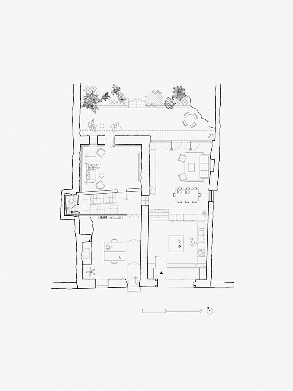 Plan rez-de-chaussée - © Les Ateliers Permanents