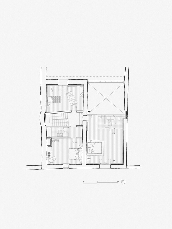 Plan étage - © Les Ateliers Permanents