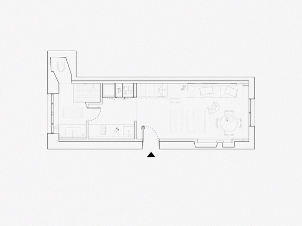 Plan rez-de-chaussée - © Les Ateliers Permanents