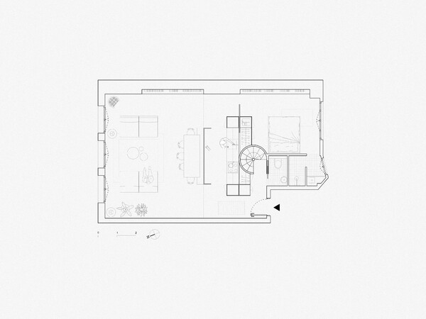 Plan niveau 1 - © Les Ateliers Permanents